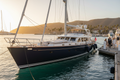 Hinckley yacht at Catalina Island marina